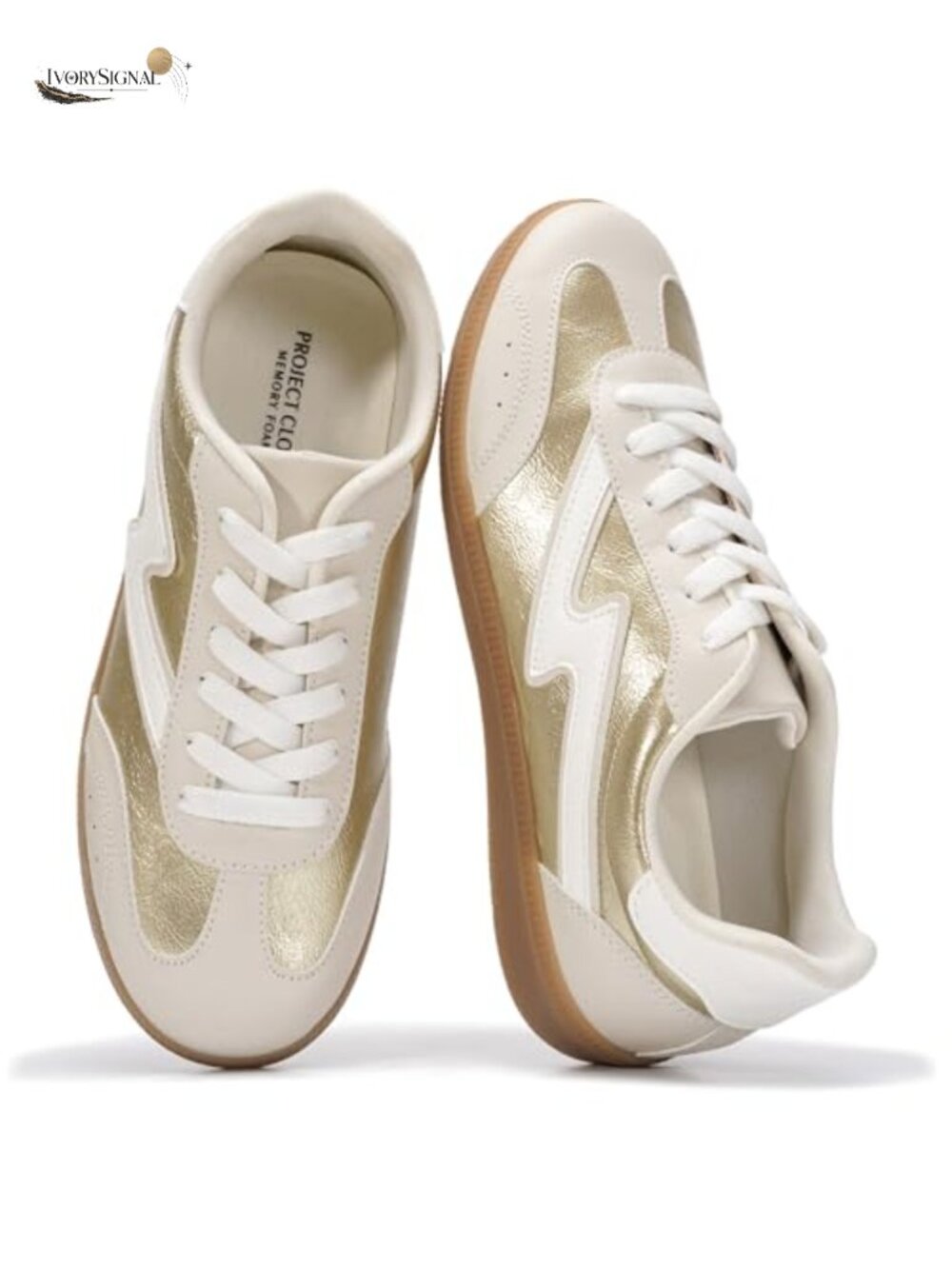 Women's Fashion Sneakers Non-Slip Breathable Lace-Up Casual Shoes